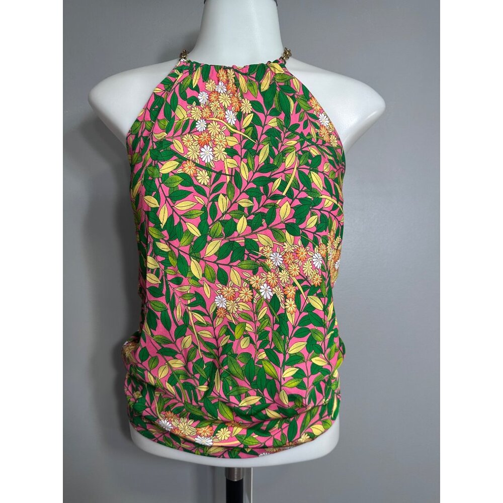 Flora Bea NYC Floral Handkerchief Top small - Picture 7 of 7